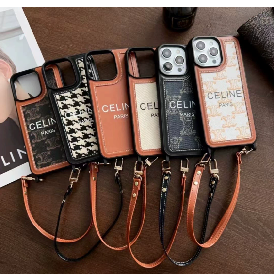 iPhone Cases with Lettered, Patterned, Strap and Rear-Pocket Designs