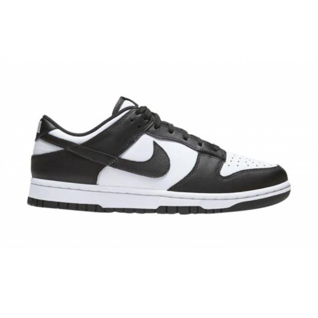 Niskie Sneakersy Sznurowane Nike Dunk Low z Panelową Cholewką
