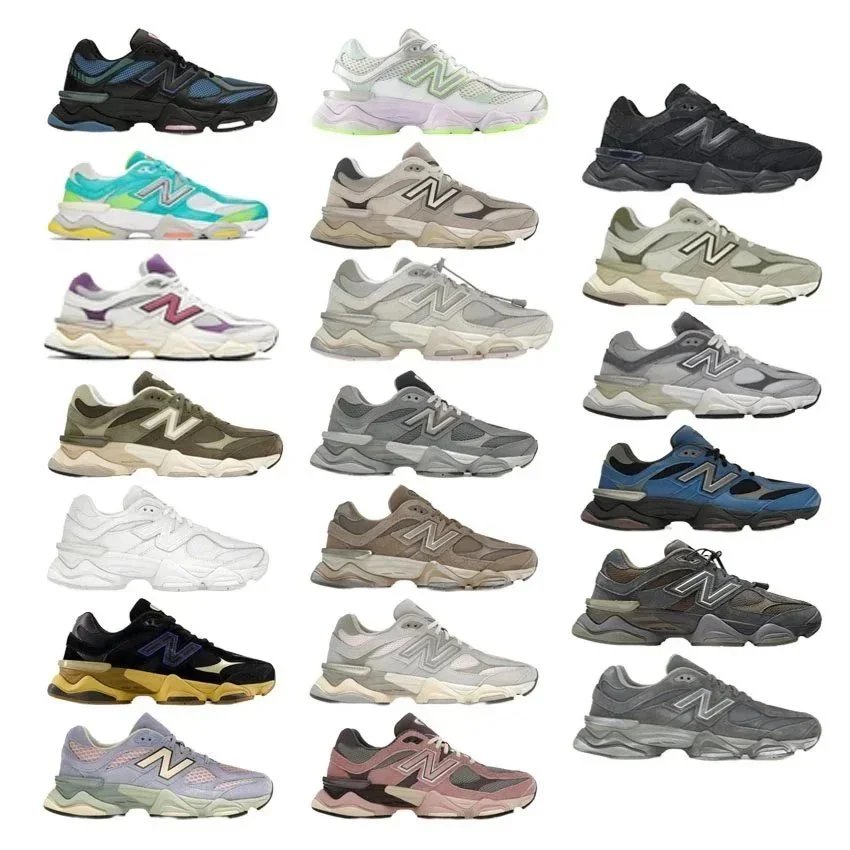 New Balance 9060 låga sneakers med skulpterad sula