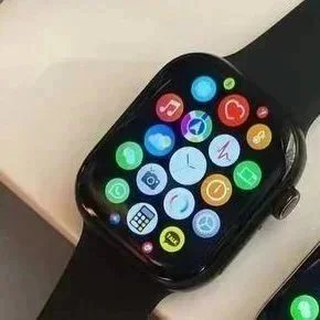 Smartwatch S9 Series con pantalla rectangular curva y correa flexible