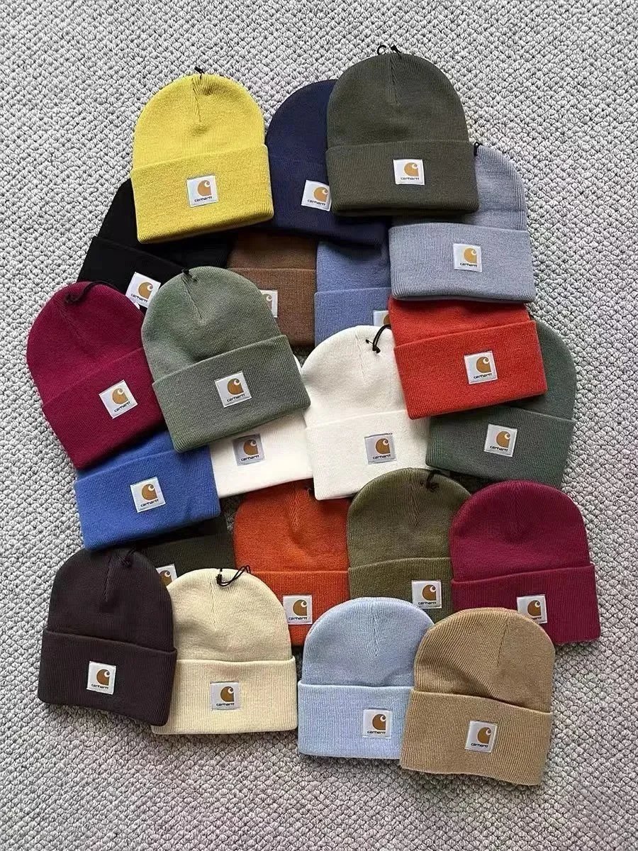 Carhartt Cuffed Knit Beanie with Square Front Patch