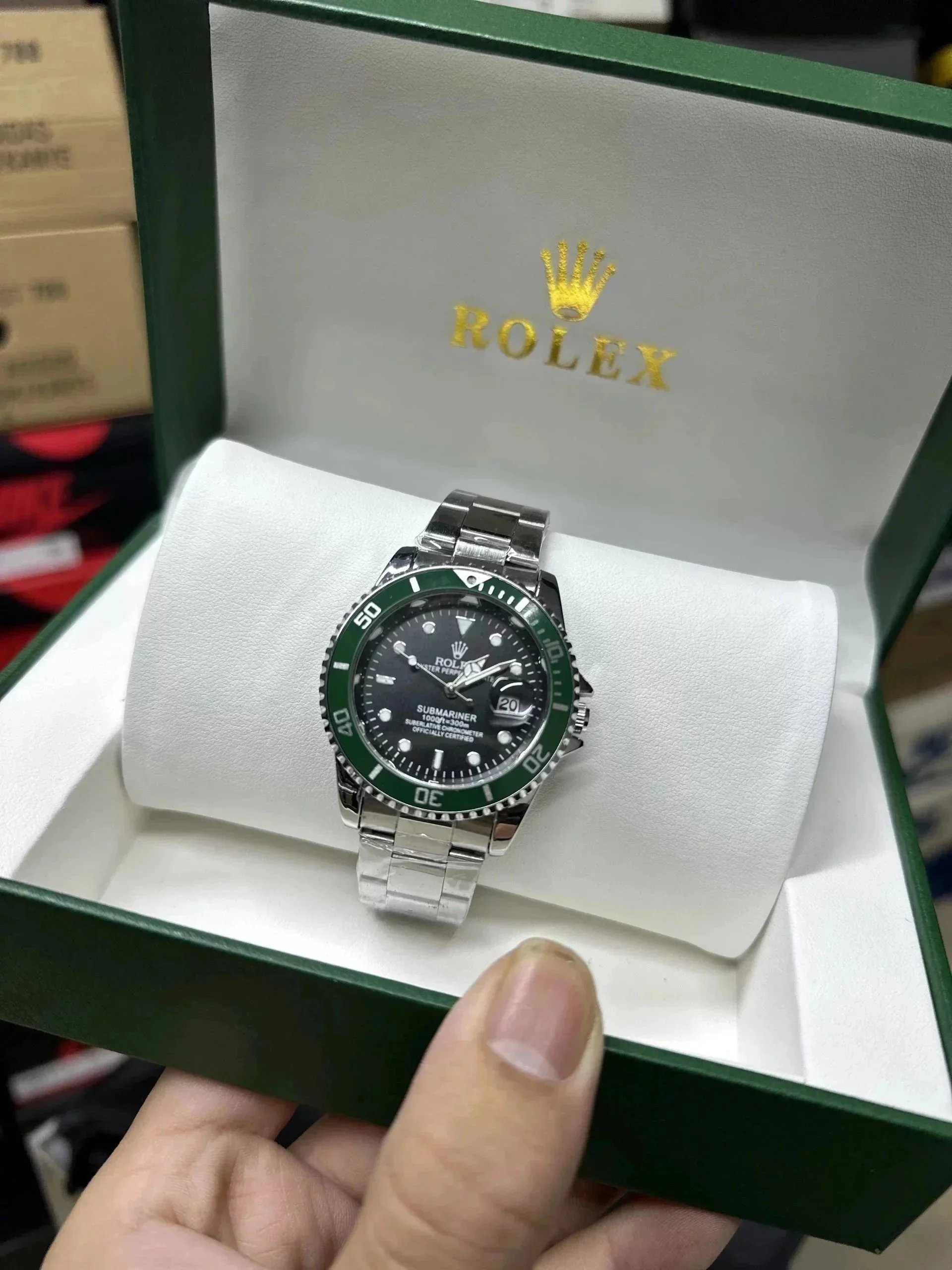 Urval av armbandsur i flera olika modeller