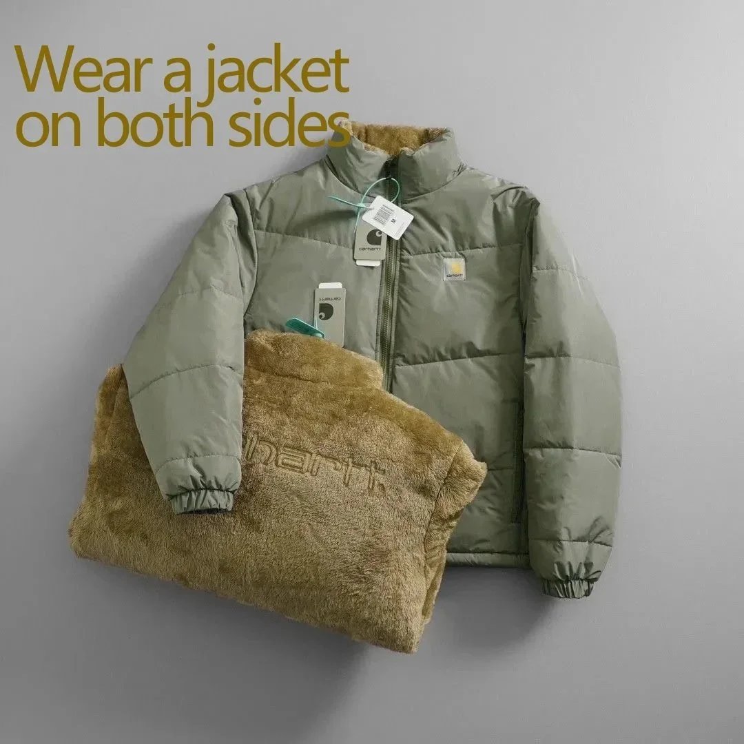 Chaqueta acolchada reversible con cuello alto Carhartt