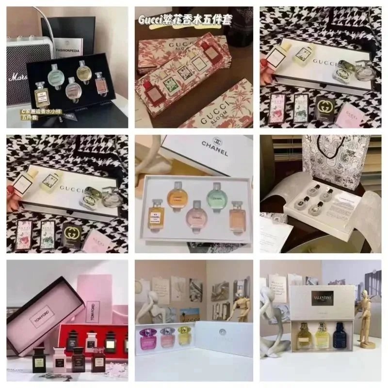 Set regalo di profumi in miniatura con cofanetto di presentazione