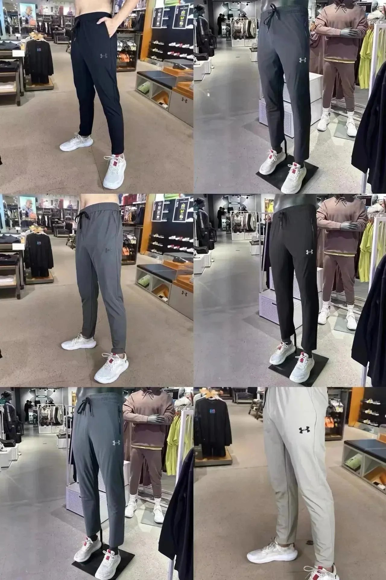 Under Armour Sport-Trainingshose mit Kordelzug