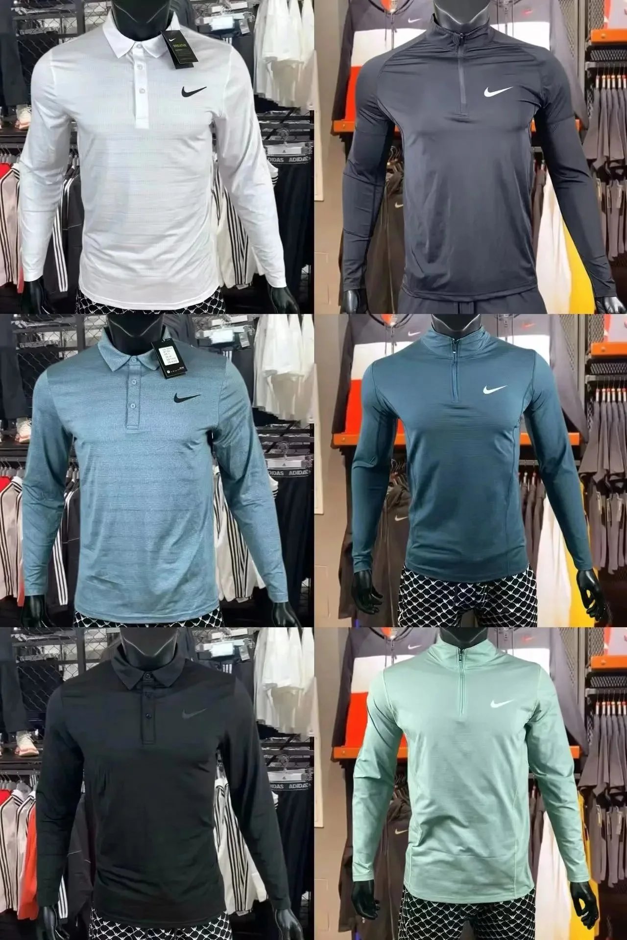 Nike Long-Sleeve Tops, Polo and Quarter-Zip Styles