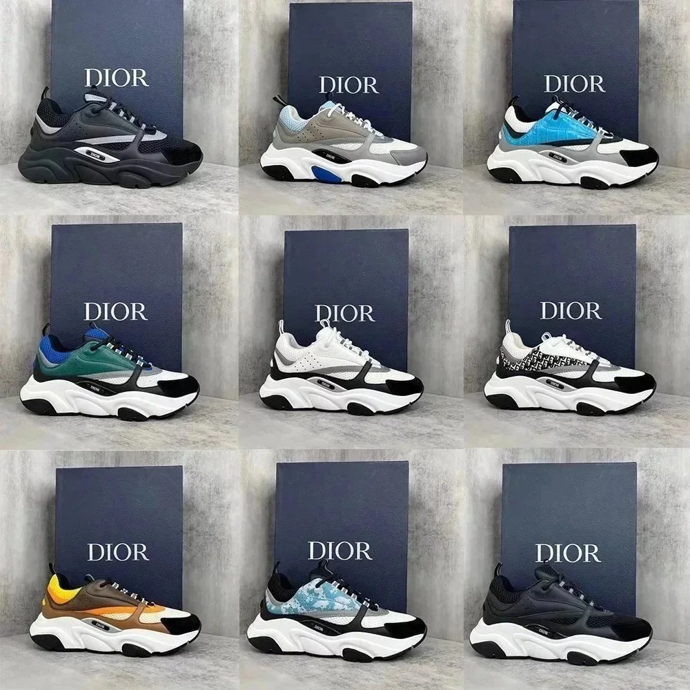 Nízké tenisky Dior B22 s tvarovanou podešví
