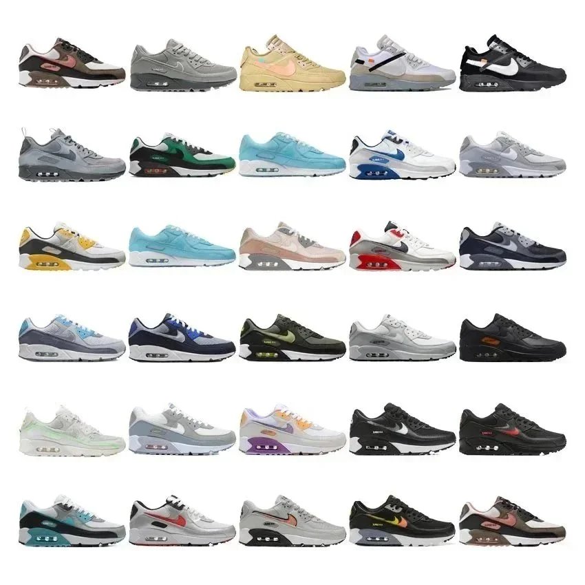Nike Air Max 90 Low-Top-Sneaker mit sichtbarem Sohlenfenster
