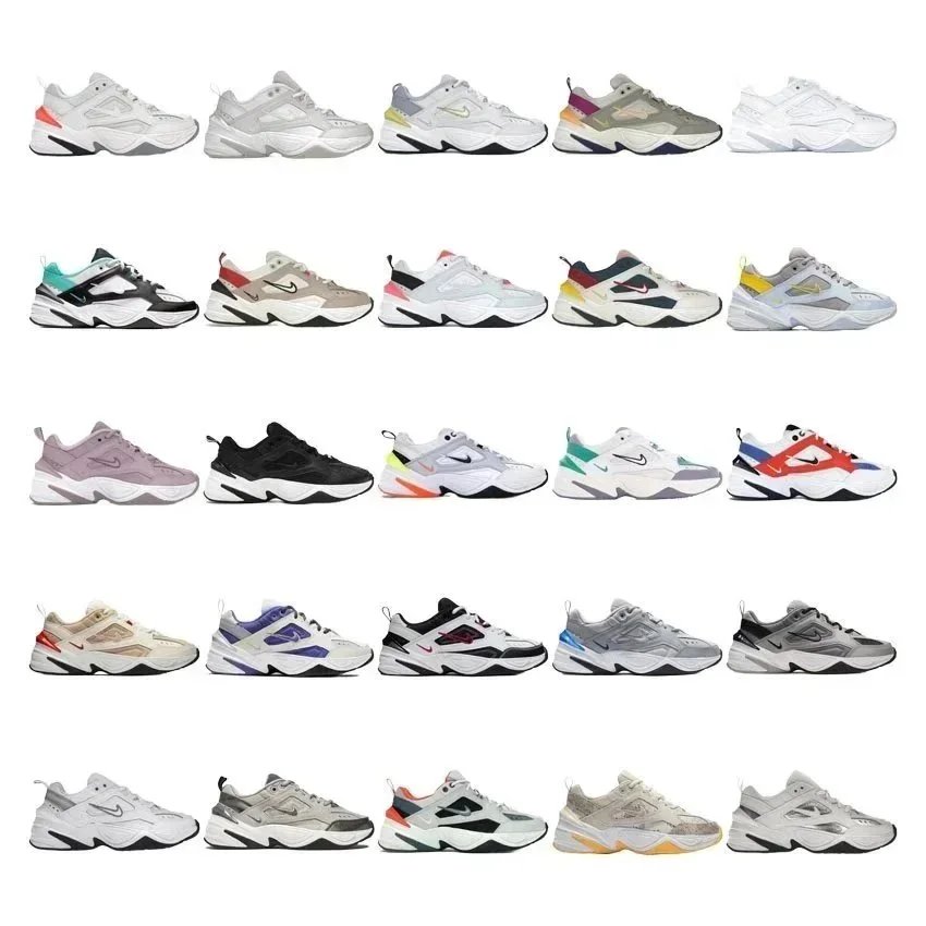 Nike M2K Tekno Schnürsneaker mit profilierter Sohle