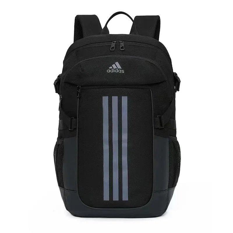 Batoh adidas se 3 proužky a bočními síťovanými kapsami