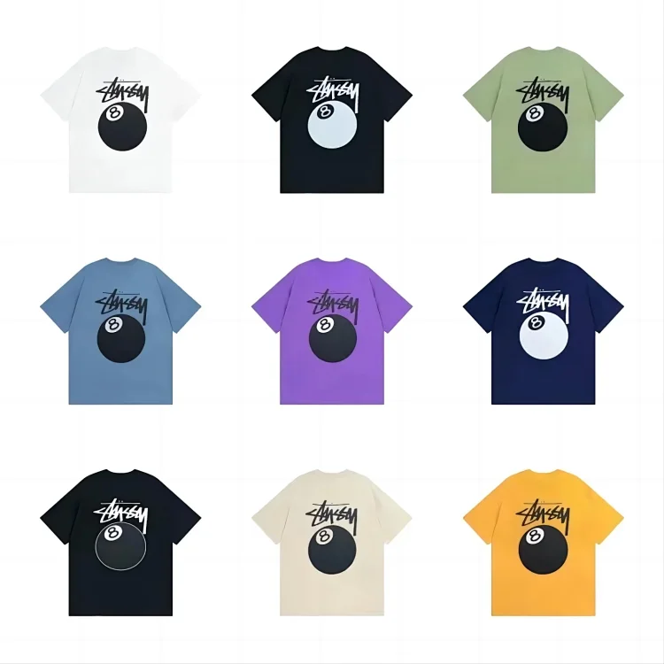 Camiseta de manga corta con gráfico Stüssy