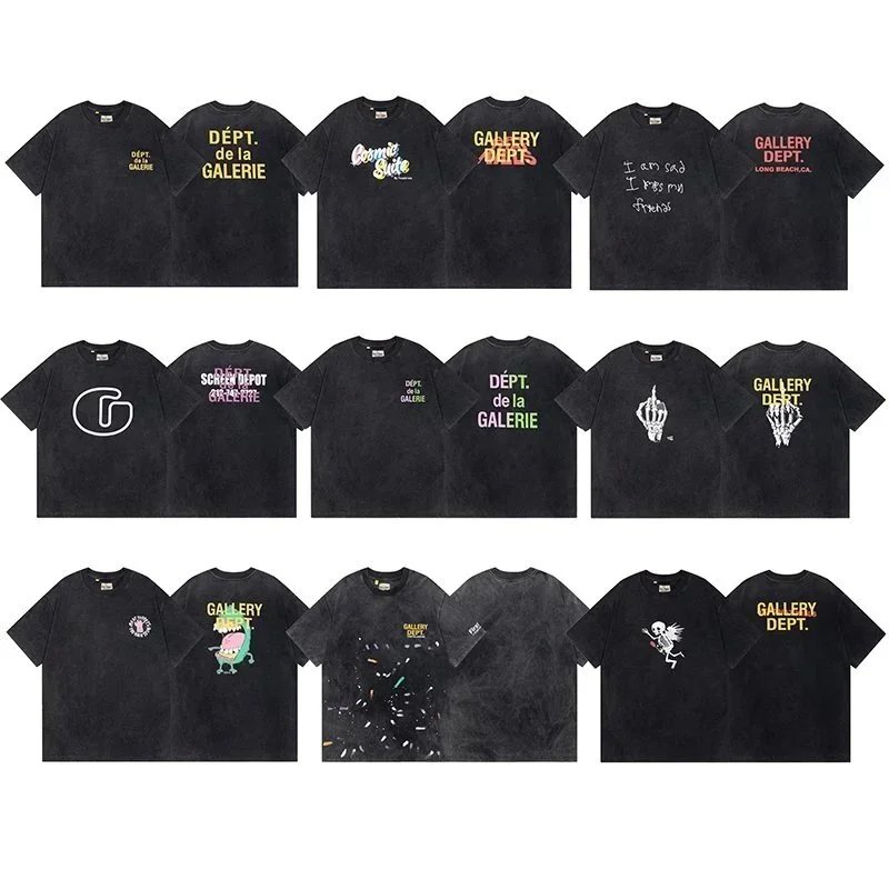 Camiseta Gallery Dept. de Manga Corta con Estampado Gráfico