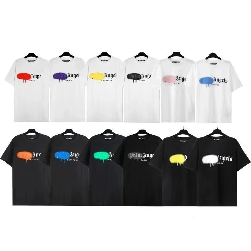 Palm Angels Graphic Print Short-Sleeve T-Shirt
