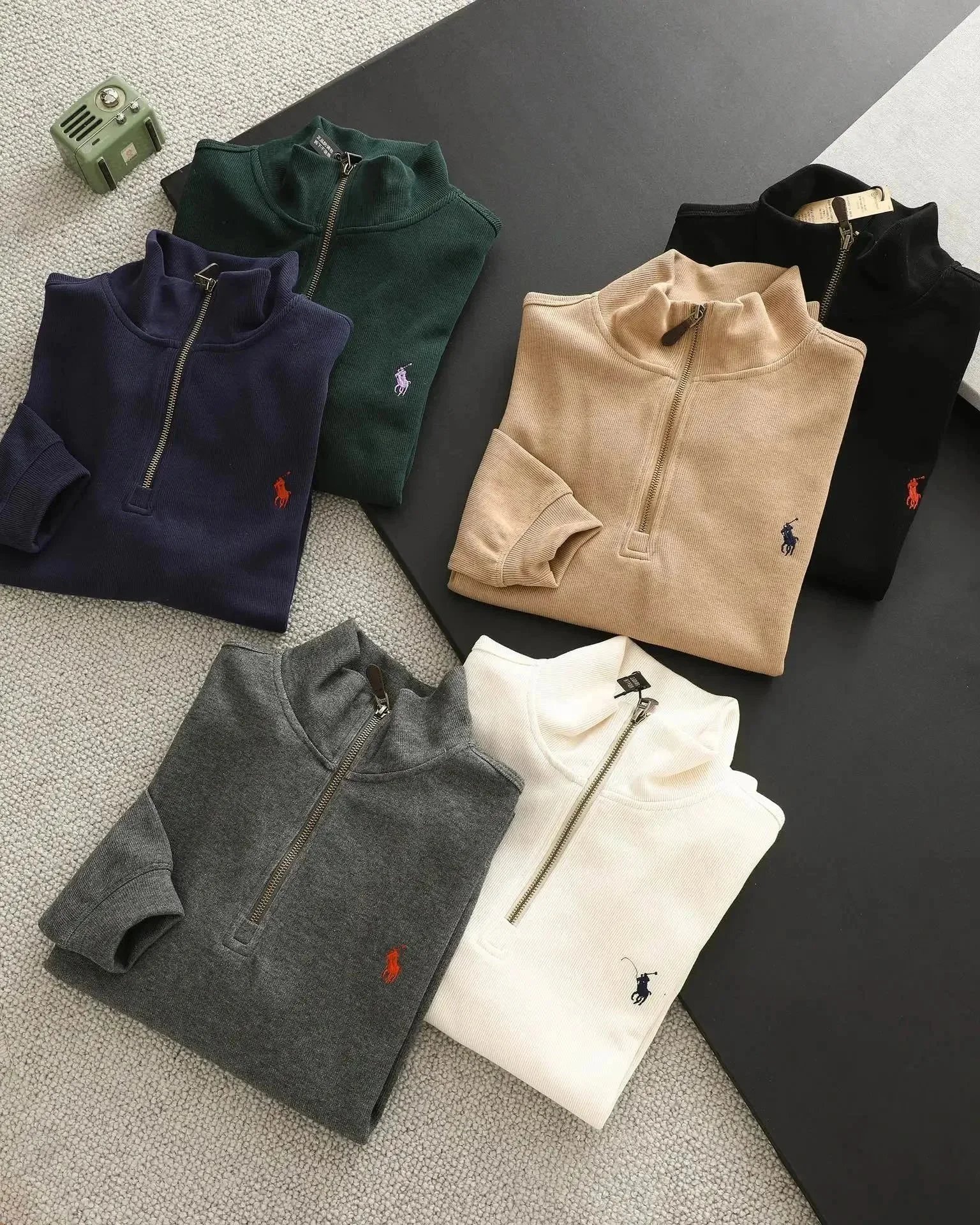 Polo Ralph Lauren 拉链套头衫、夹克与长袖上衣