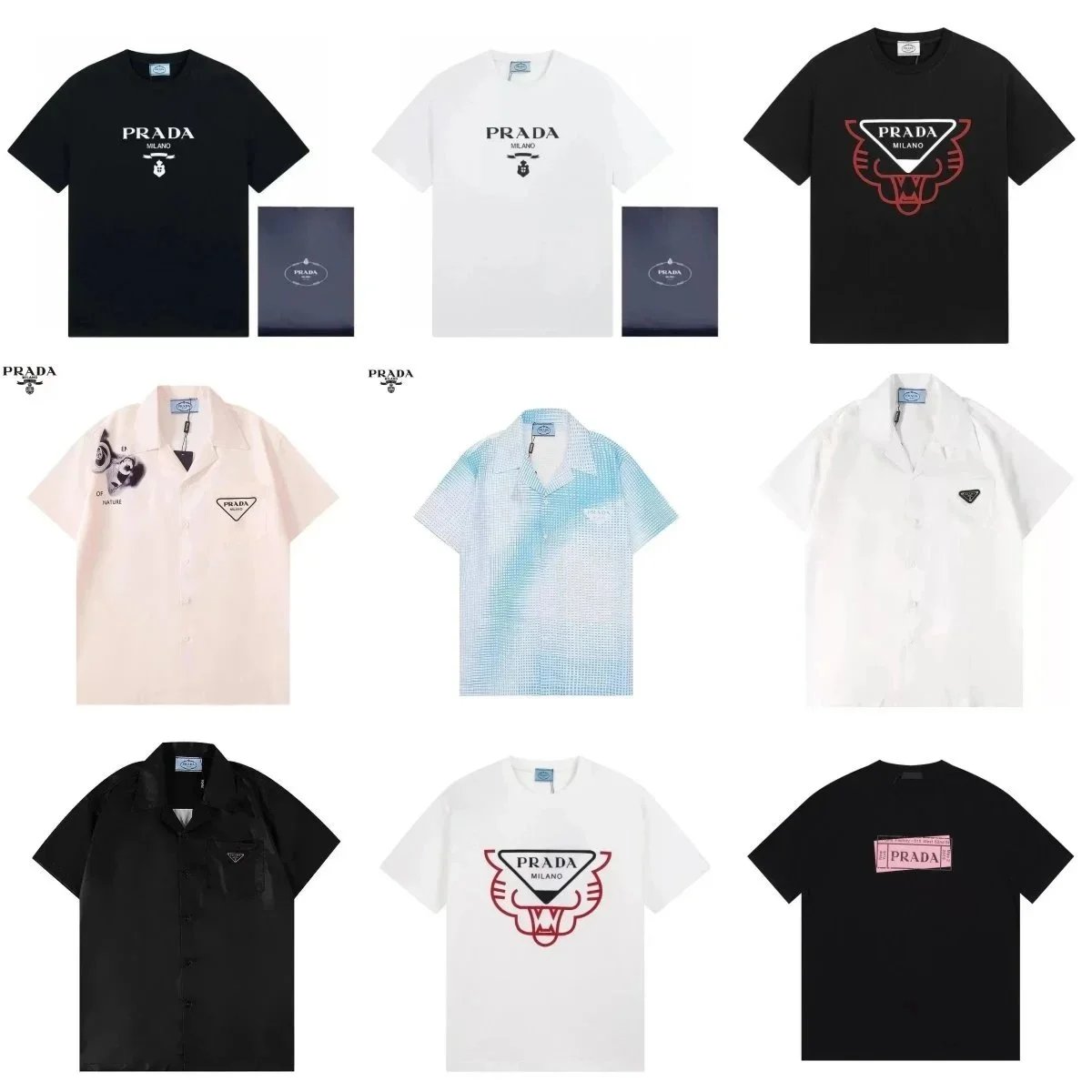 Kurzarm-T-Shirts, Hemden mit Reverskragen und Poloshirts