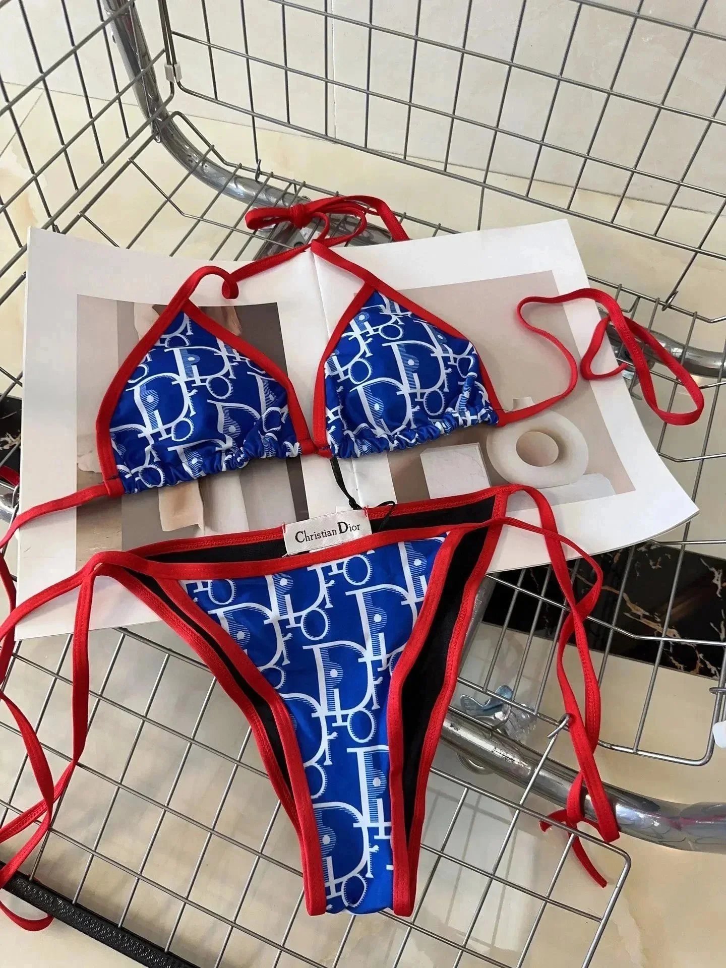 Graphic Print Swimsuit Collection, One-Piece and Bikini Styles