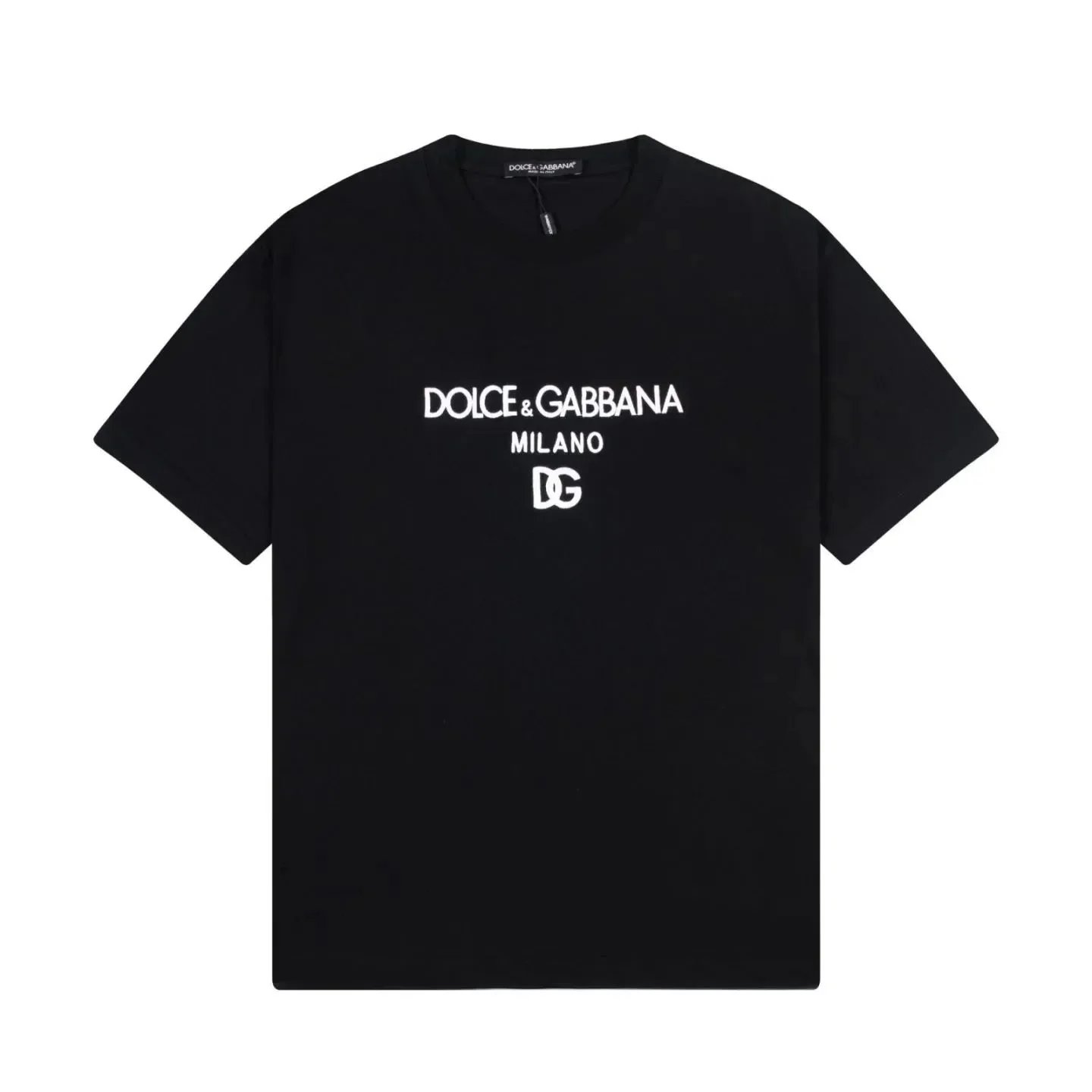 Dolce & Gabbana Graphic Short-Sleeve Crewneck T-Shirt