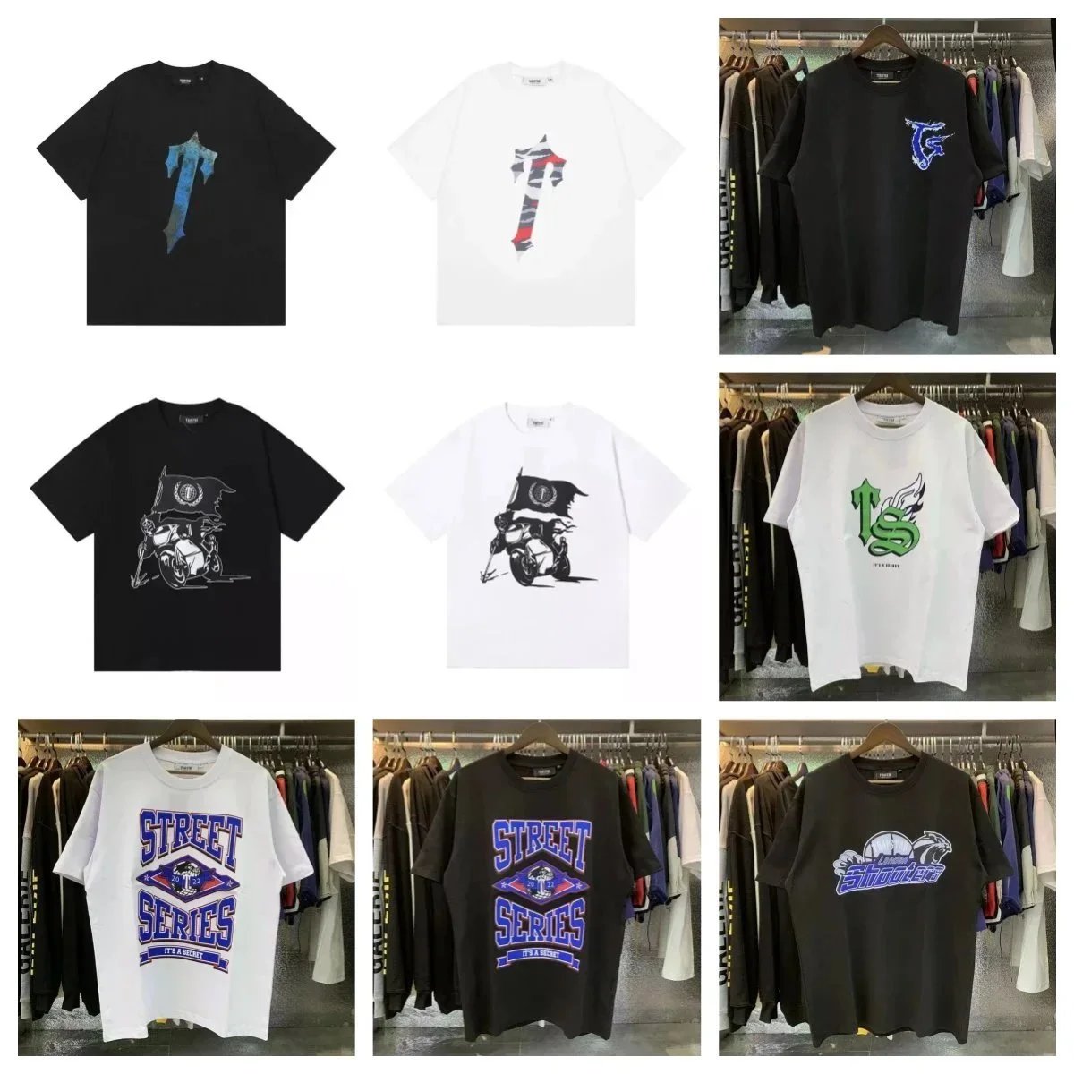Trapstar T-Shirt mit Rundhalsausschnitt und Grafikprint