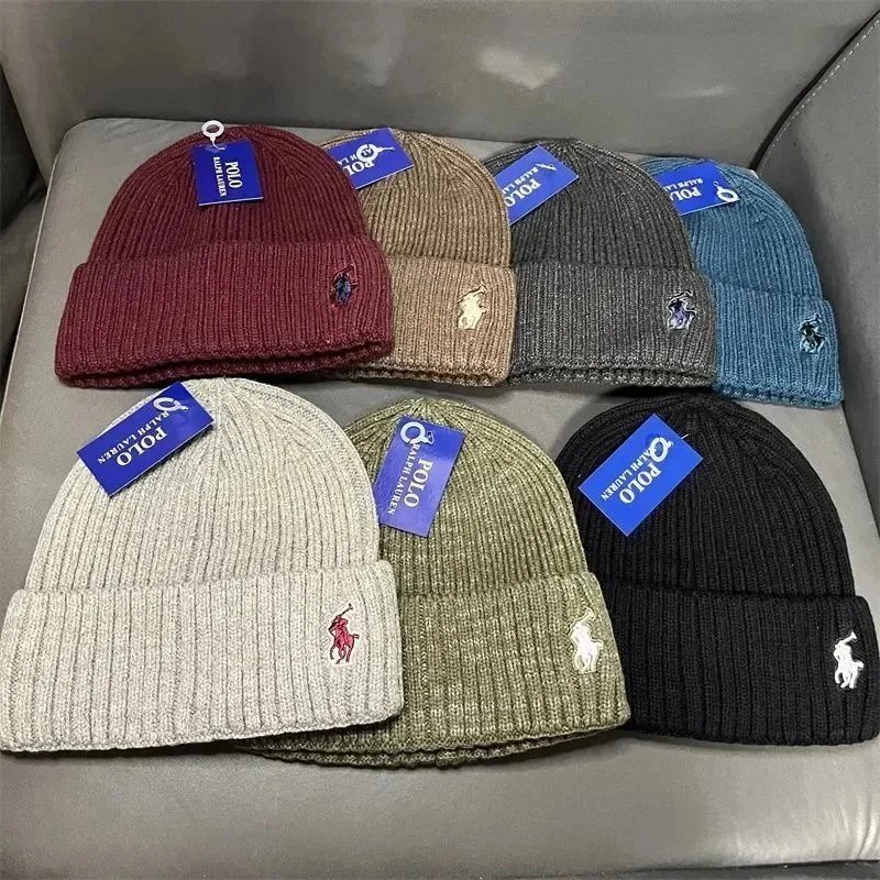 Polo Ralph Lauren Embroidered Rib-Knit Beanie