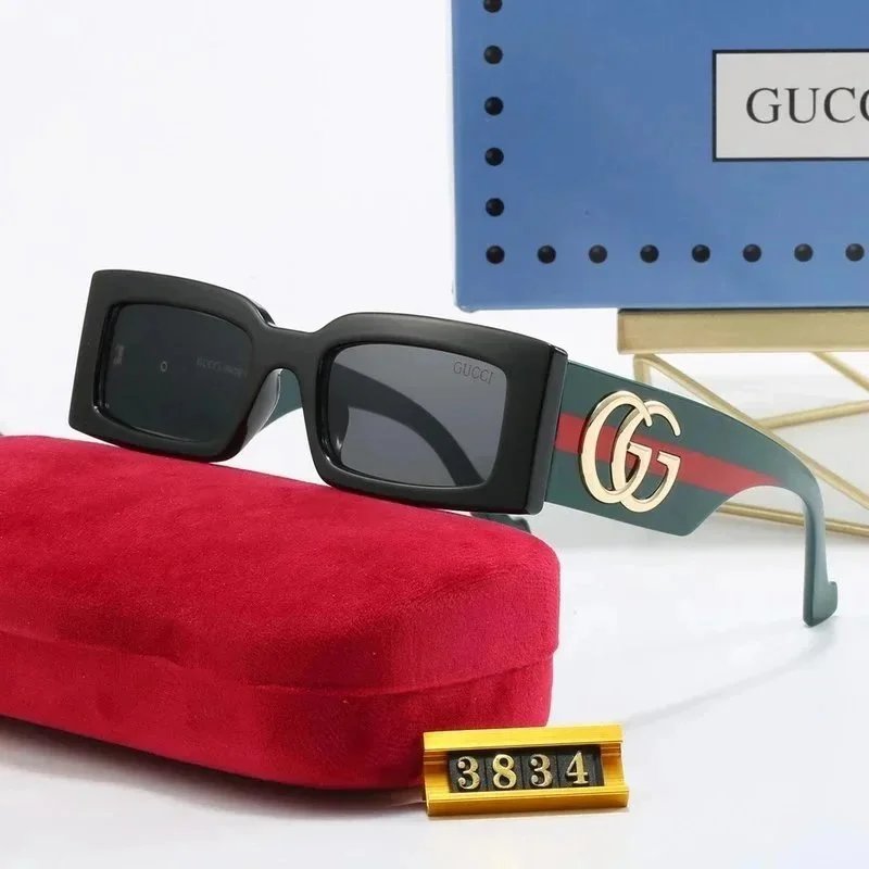 Gafas de sol Gucci en variados diseños geométricos y redondos