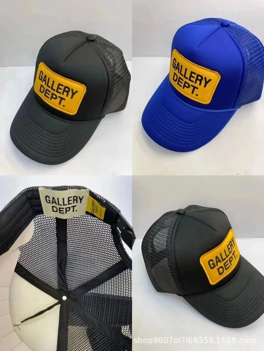 GALLERY DEPT. Mesh-Trucker-Kappe mit Grafik