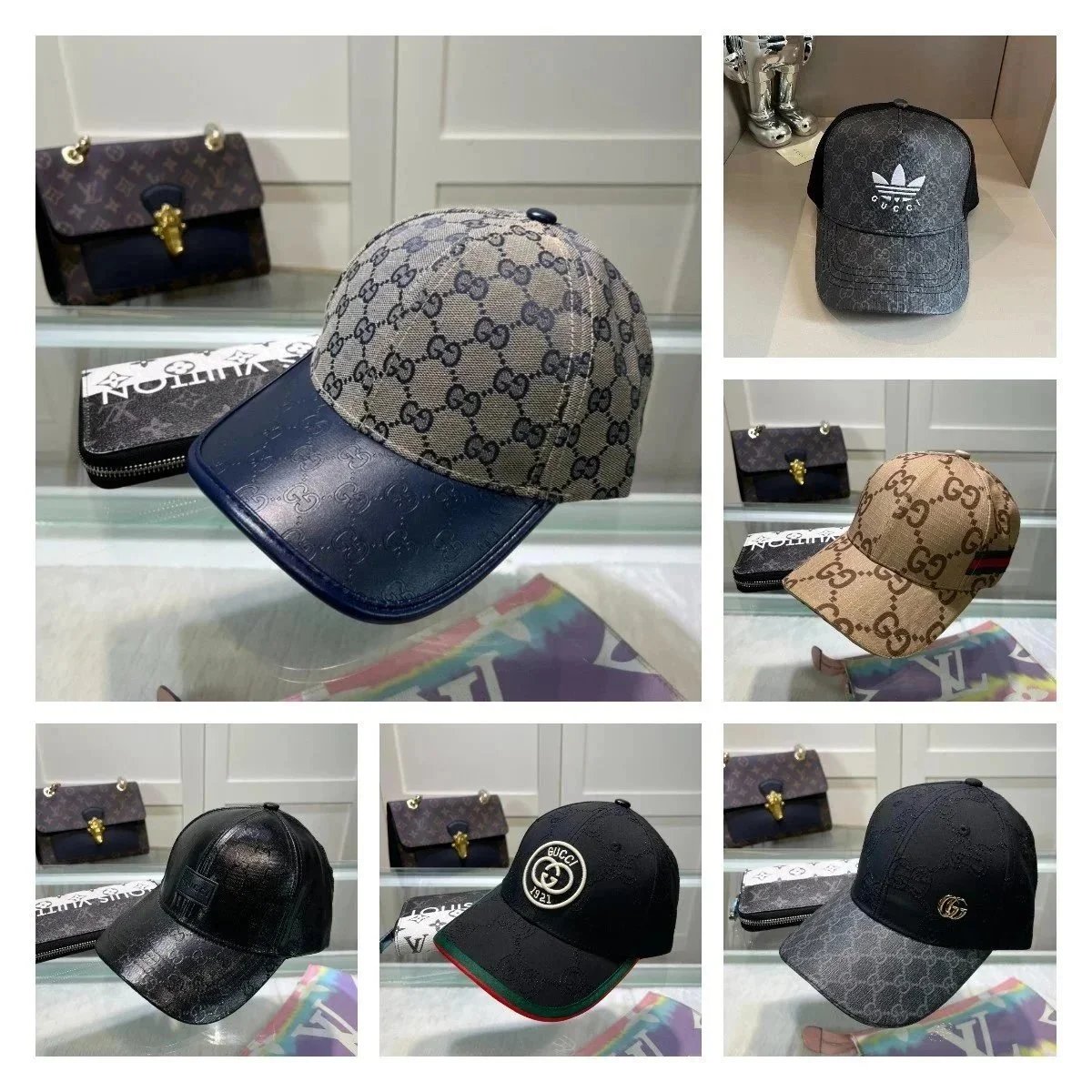Gucci Baseballkappe mit Monogrammmuster