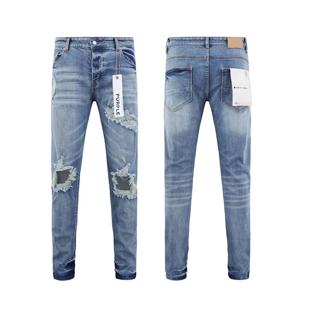 Slim fit jeans met gewassen afwerking en slijtagedetails