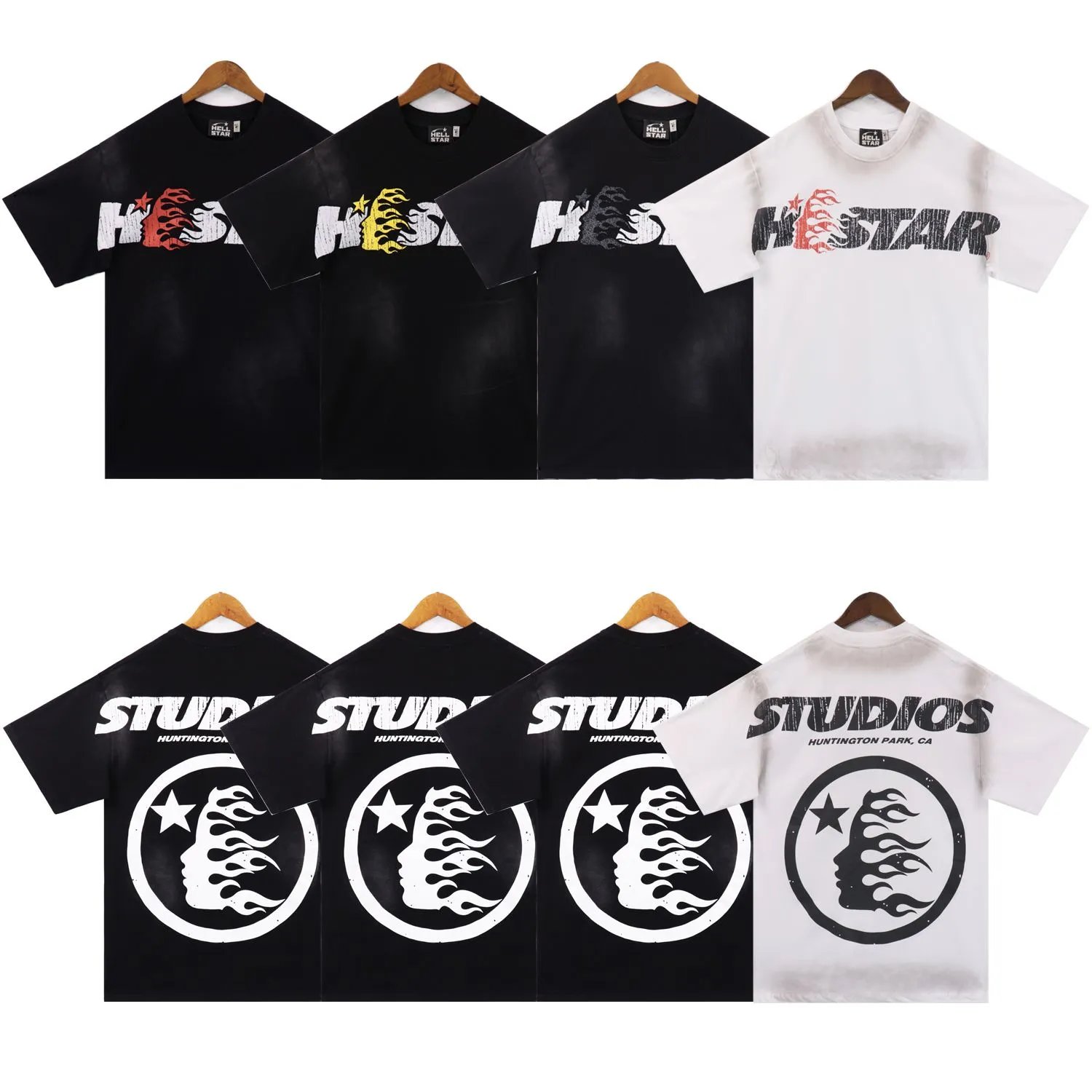 T-shirt a maniche corte con grafica Hellstar Studios