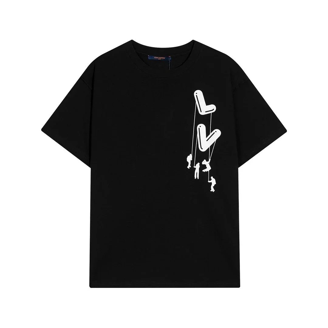 T-shirt imprimé à manches courtes Louis Vuitton