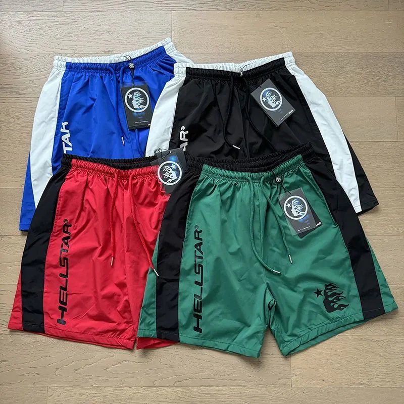 Pantaloncini Hellstar con coulisse e pannelli laterali a contrasto