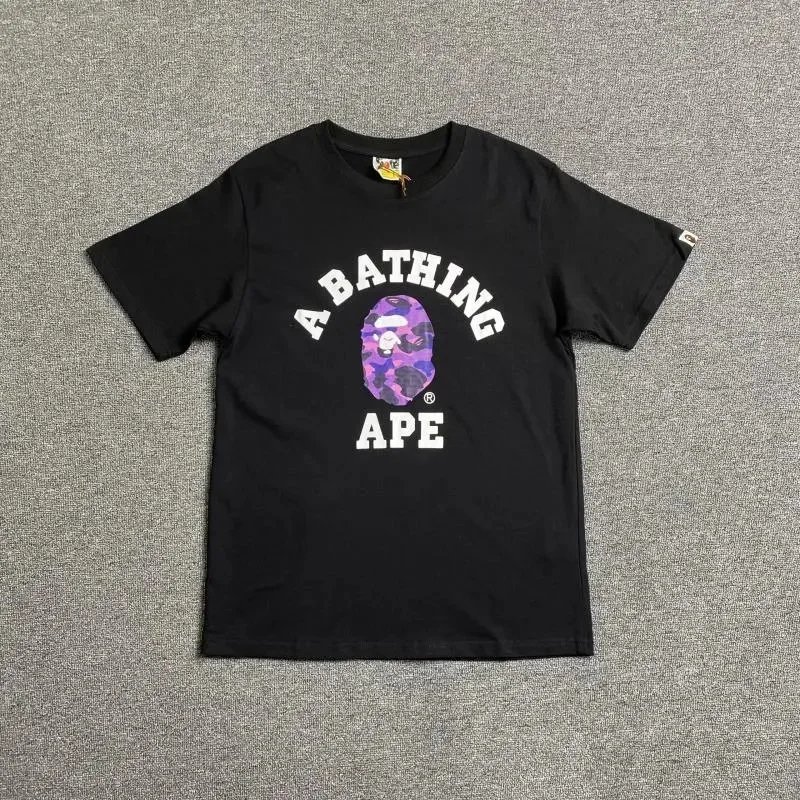 BAPE tričko s krátkým rukávem a grafickým potiskem