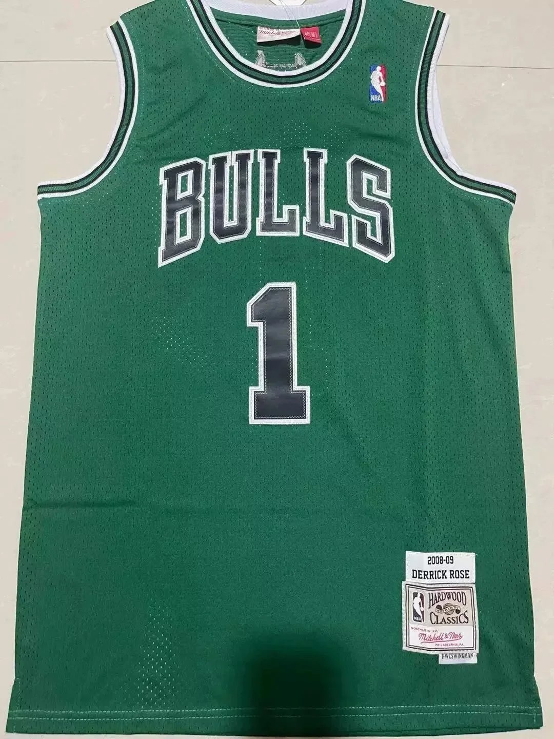 Camiseta de baloncesto Chicago Bulls con dorsales y gráficos
