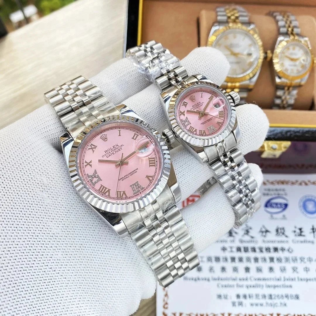 Zegarek Rolex Datejust z bransoletą segmentową i datownikiem
