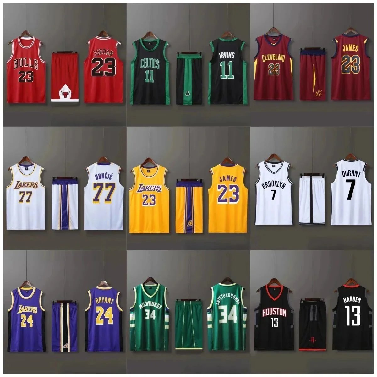 Conjunto de Baloncesto con Camiseta sin Mangas y Pantalón Corto