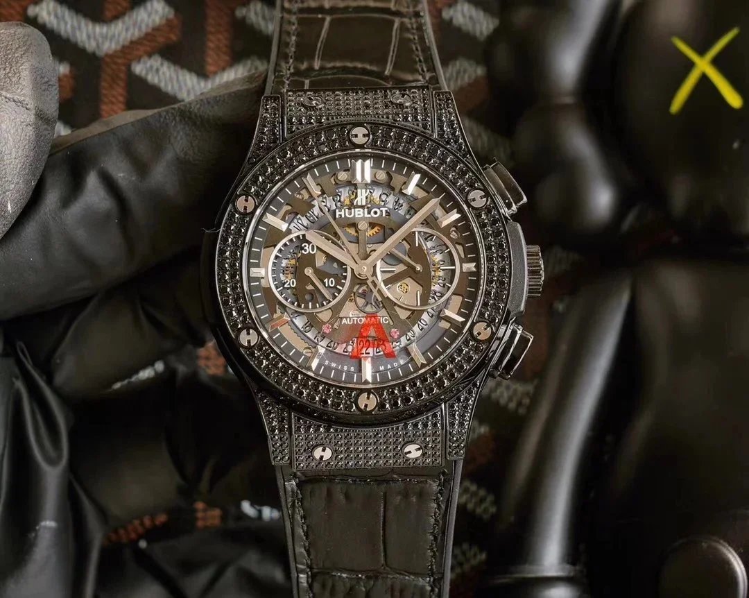 Hublot Screwed-Bezel Watch in 38mm and 45mm