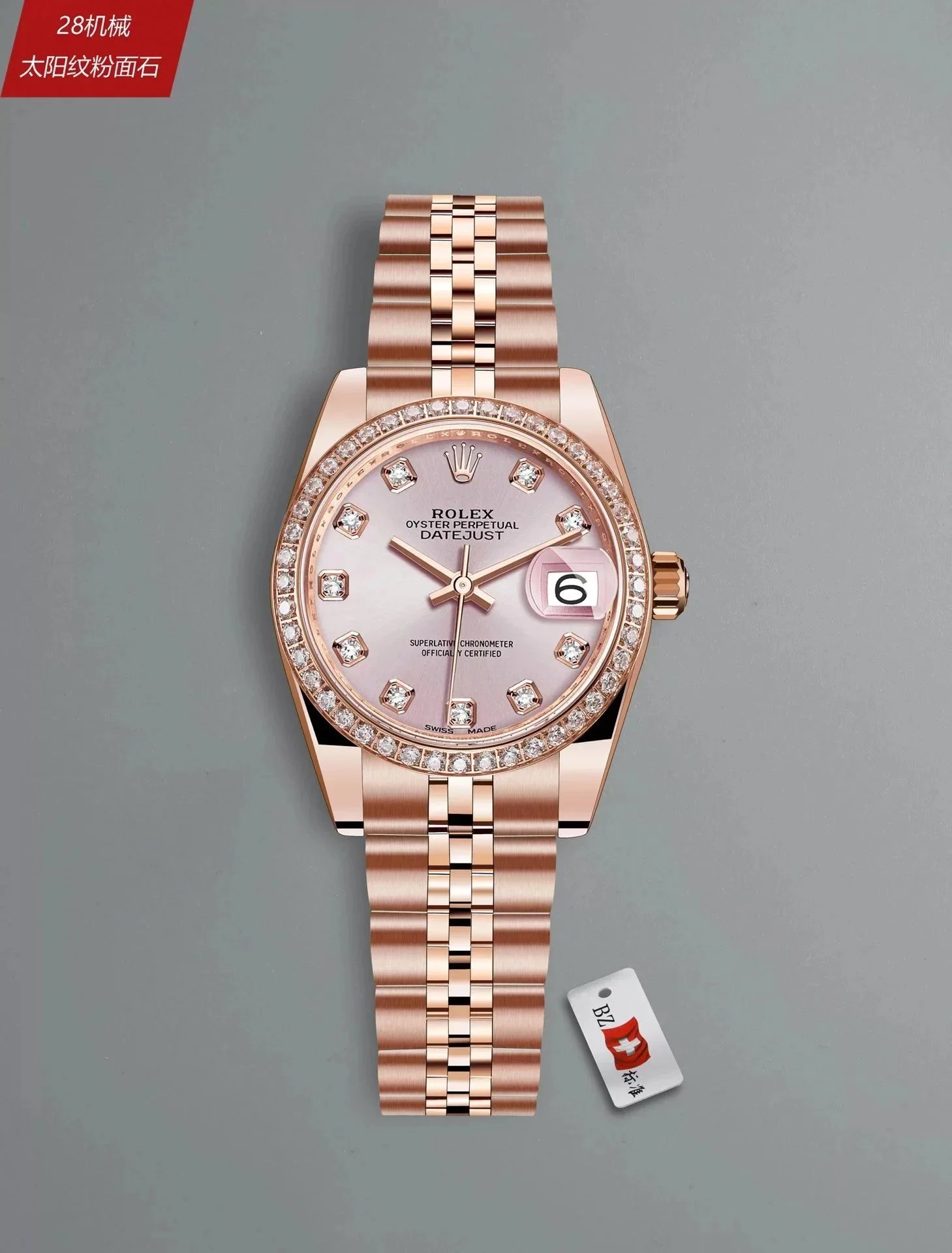 Rolex 40mm Datejust and Day-Date Style Dial Wristwatches