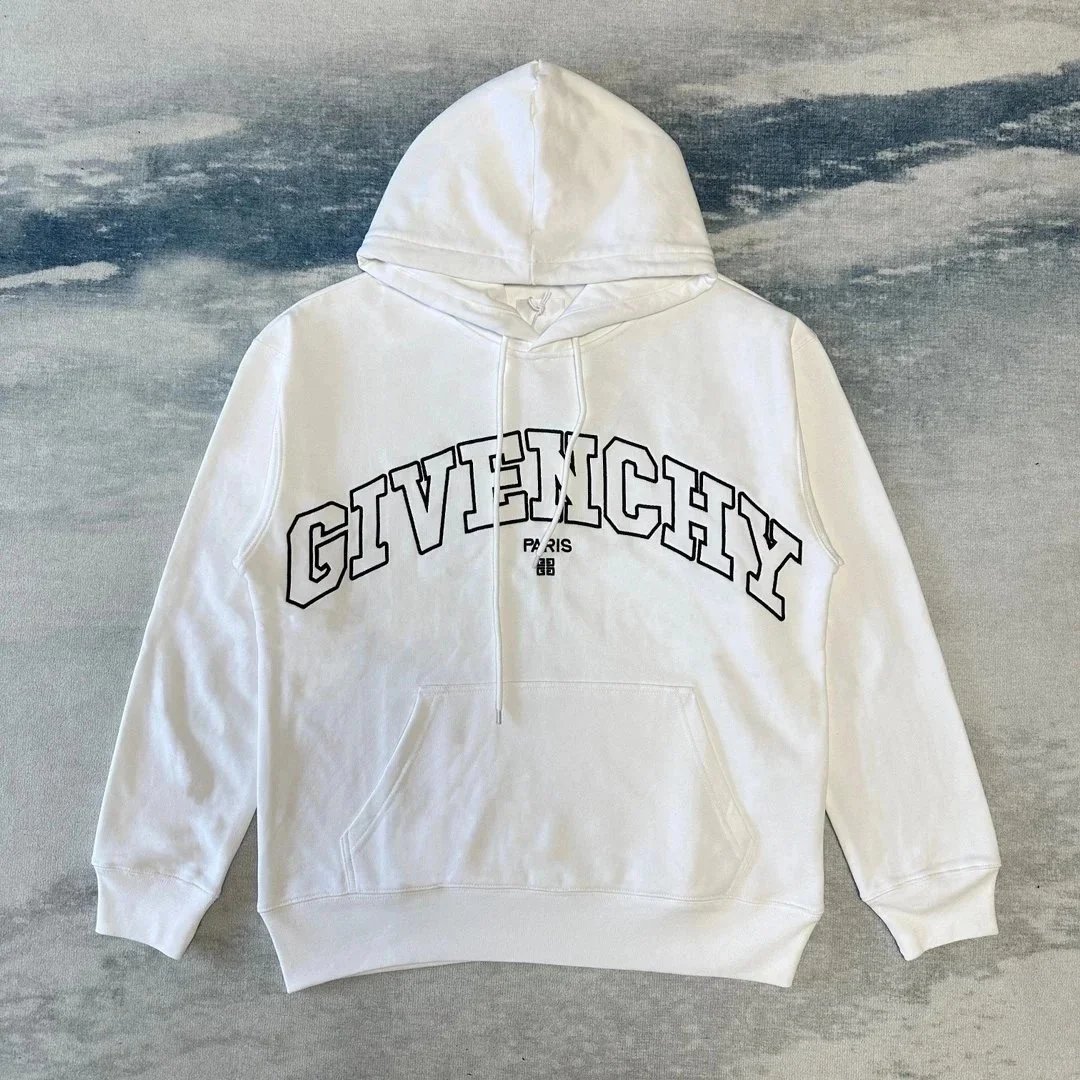 Felpa con cappuccio e stampa Givenchy