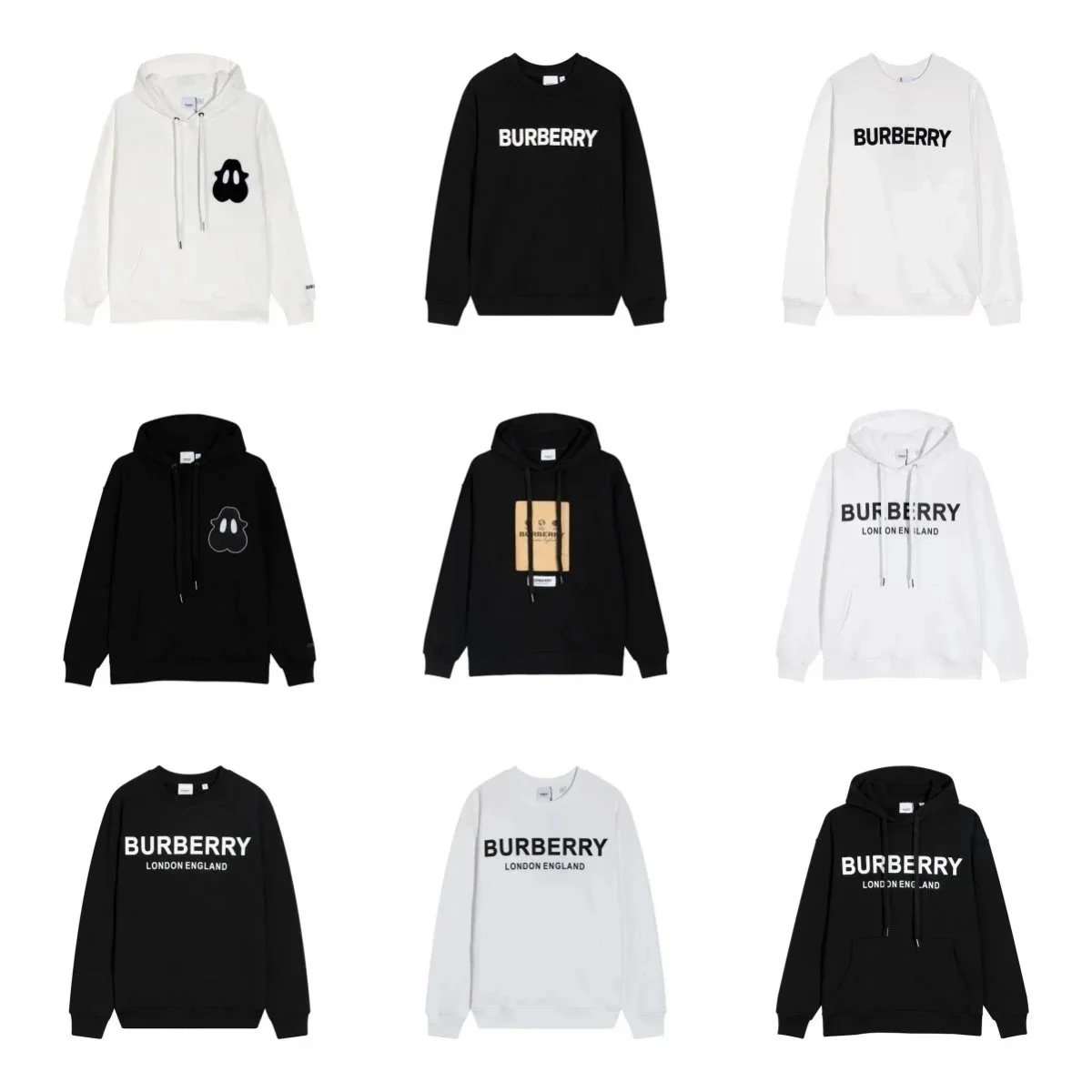 Long-Sleeve Graphic Hoodies and Crewneck Sweatshirts