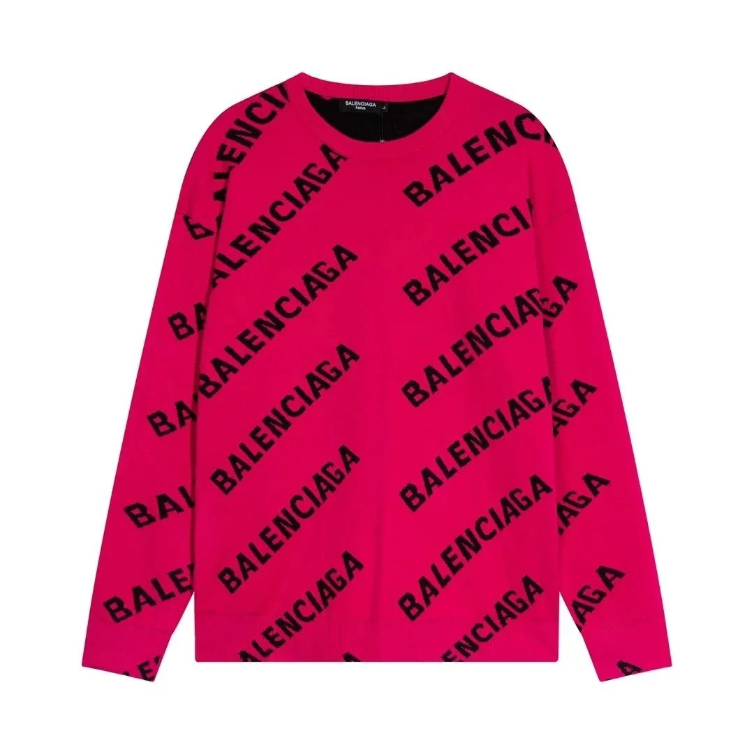 Jerseys y Camisas de Manga Larga con Logotipo Balenciaga
