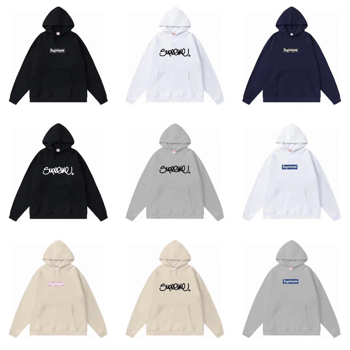 Supreme Graphic Print Pullover Hoodie