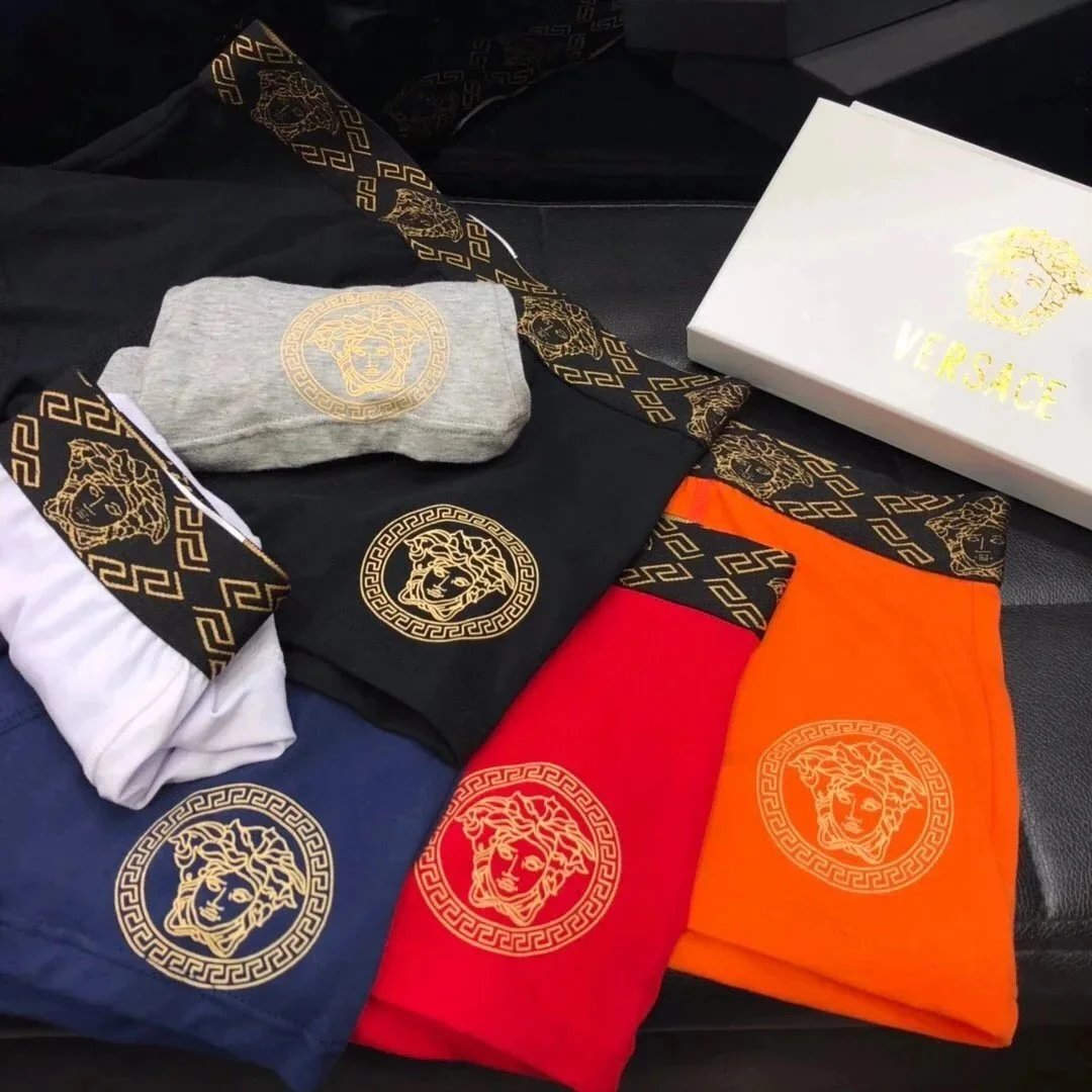 Versace boxerky s motivem Medúzy, 3 kusy v krabici
