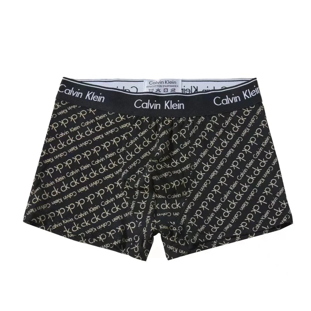 Calvin Klein Logo-Print Boxer Briefs, 3-Pair Boxed Set