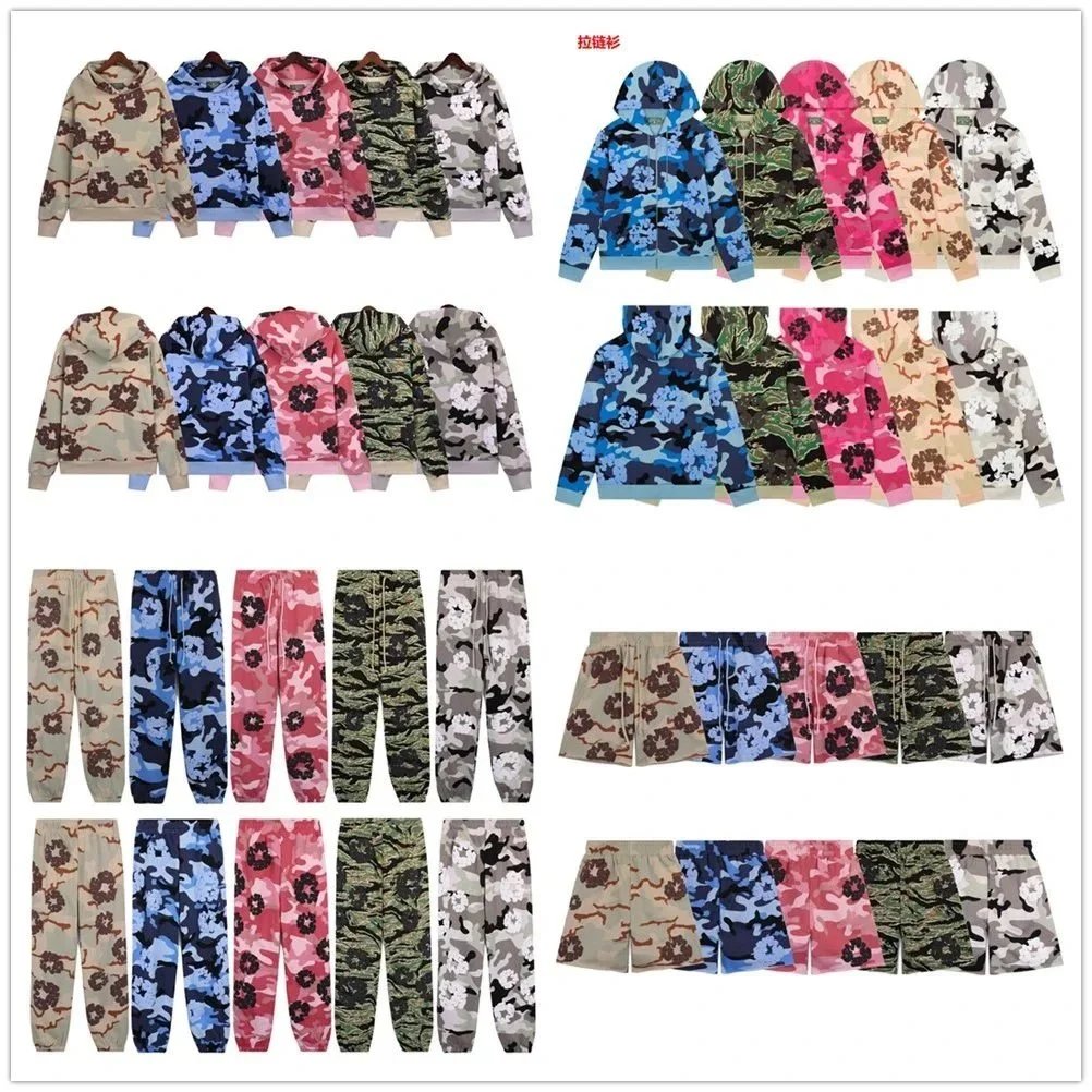 Denim Tears Camo Hoodies, T-Shirts, Trousers and Shorts