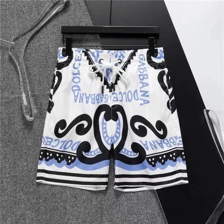 Graphic Drawstring Shorts in Nine Patterned Designs