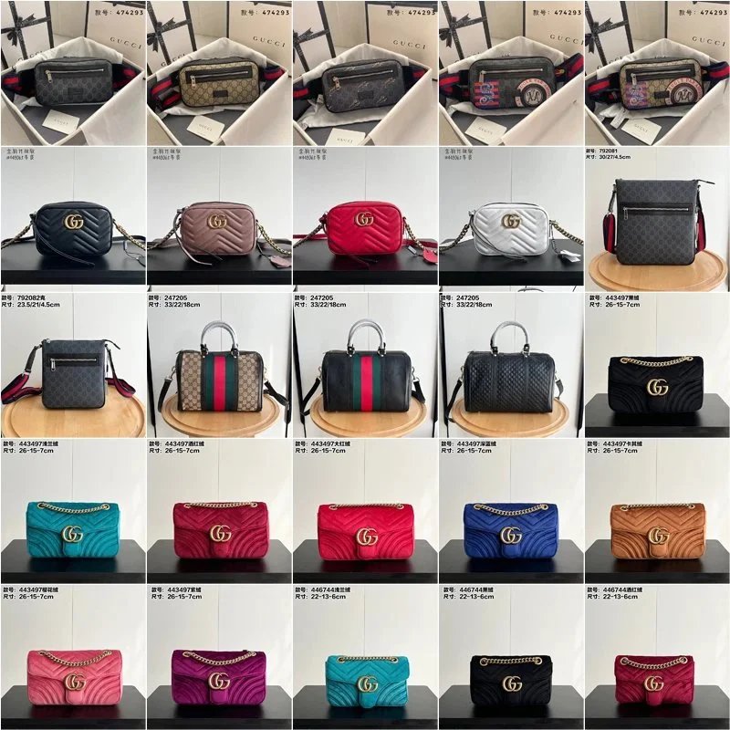 Selección de bolsos Gucci serie GG