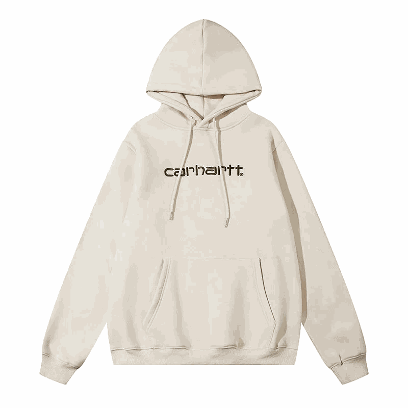 Felpa con cappuccio Carhartt con motivo sul petto, modelli da infilare e con zip