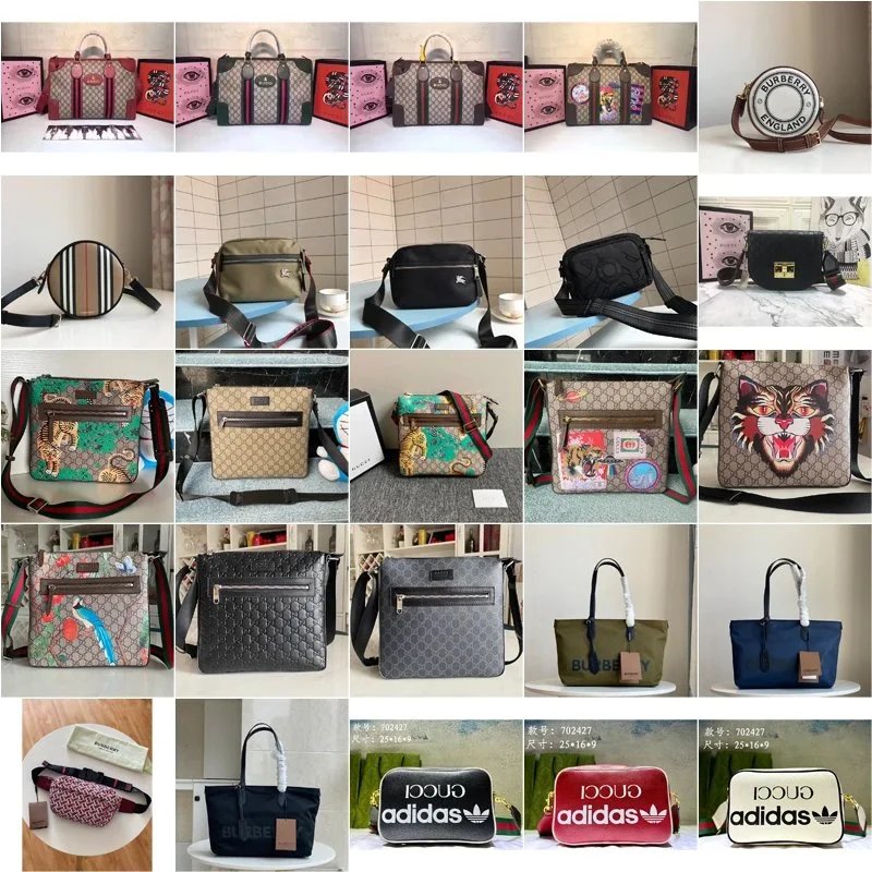 Assorted Designer-Inspired Shoulder Bags and Totes