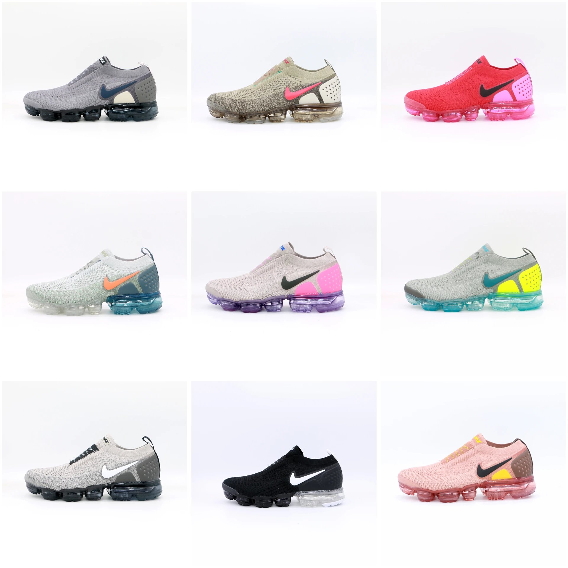 Slip-on-Sneaker mit Strick-Optik, Grafikelement und segmentierter Sohle