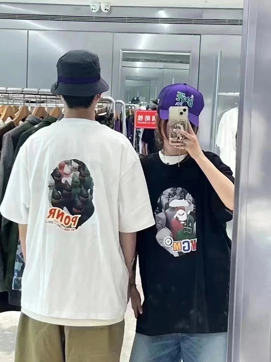 BAPE Ape-Head Graphic Short-Sleeve T-Shirt
