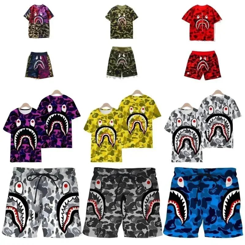 BAPE t-shirt — short-sleeved · camouflage